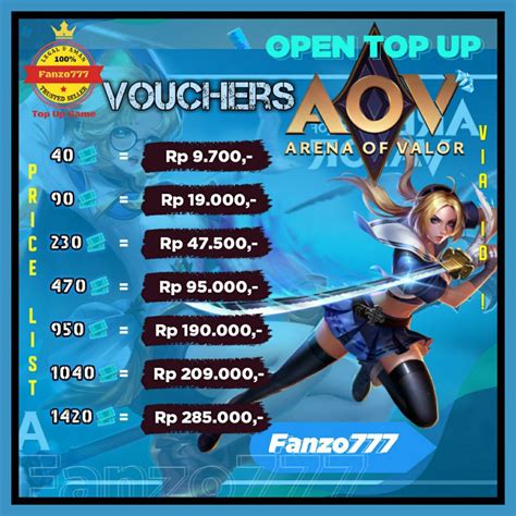 login ff: Cek harga voucher level booster aov dan promotion voucher aov hari ini dapat diskon image 1