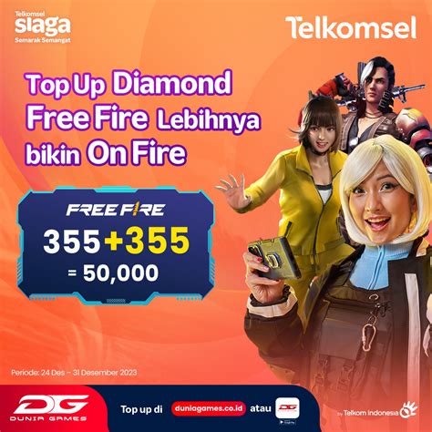 map free fire perhatikan nomor khusus aktivasi Telkomsel top-up topik top up image 5