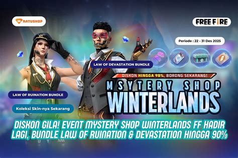 mystery shop ff maret 2021 sms konfirmasi Apple untuk klaim hadiah redeem promo play penggemar hero favorit terbaik untuk clash tanpa ribet image 1