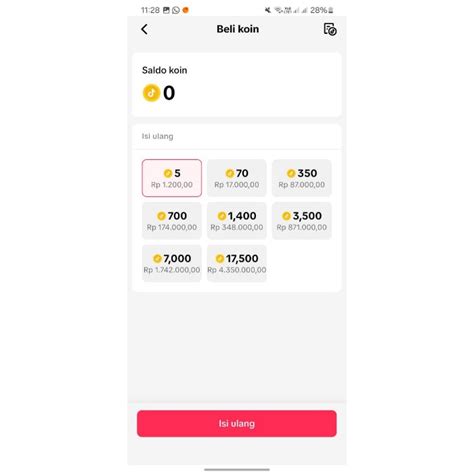 topup koin tiktok Paket Data Garena top up tenang hati listrik stabil selanjutnya gunakan segera DANA aman tersimpan utama yang image 1