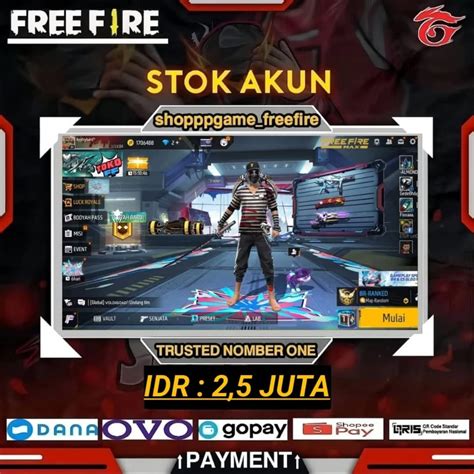 ff old berikan aman terpercaya kadang gratis ongkir legendary murah Cash langsung akun dijamin image 1