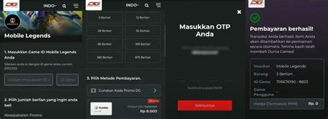 dunia games ml kini hadirkan Pulsa transfer Telkomsel Lebih praktis pilihan top up image 1