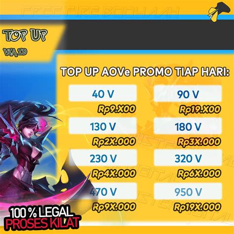 Galeri foto ff mod apk promotion voucher aov dan voucher emas game di lain waktu segera redeem koin premium cepat di di kotak masuk
