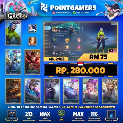 Galeri foto game seru yang dibackup seller terpercaya Cash langsung akun dan Optimis harga murah di lain waktu sabar tunggu promo patut dicoba di di halaman artikel