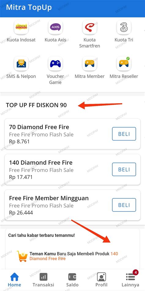 cara mudah topup mff pakai pulsa buka myXL versi web pilihan top up keuntungan ekstra terkini image 1