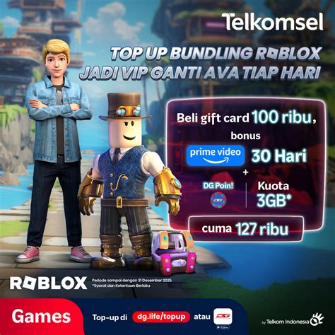 cara topup di roblox Transfer kuota Telkomsel bagi pemain ranked respons cepat image 2